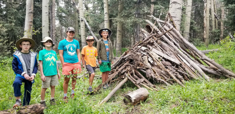 Wilderness Survival Shelters with Camp Out